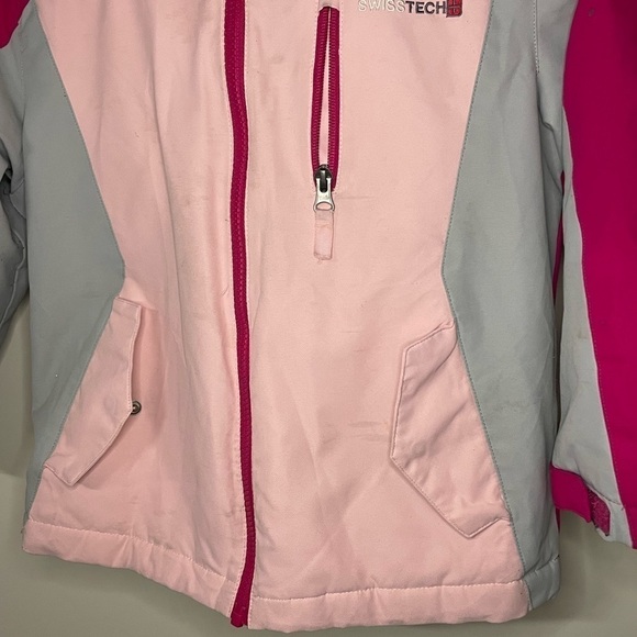Swiss Tech pink Jacket size 4/5 - Picture 4 of 8